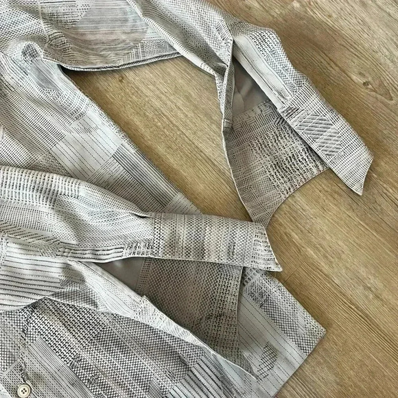 Mens Step One Vintage Patterned Dress Shirt - XL - Picture 3 of 6